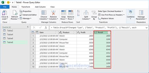 Aggregate Excel Data in to Columns 的图像结果