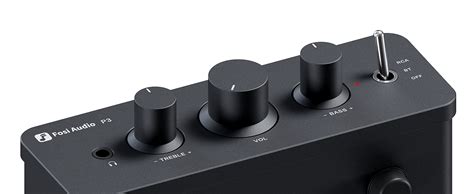 Fosi Audio P3 Tube Preamp Headphone Amplifier Home Audio Preamplifier ...