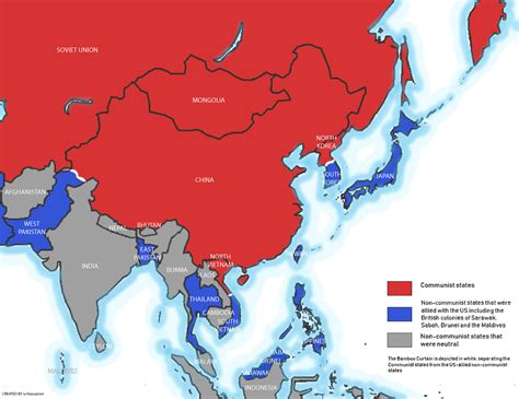 Iron Curtain Cold War Map at Rachel Stearn blog