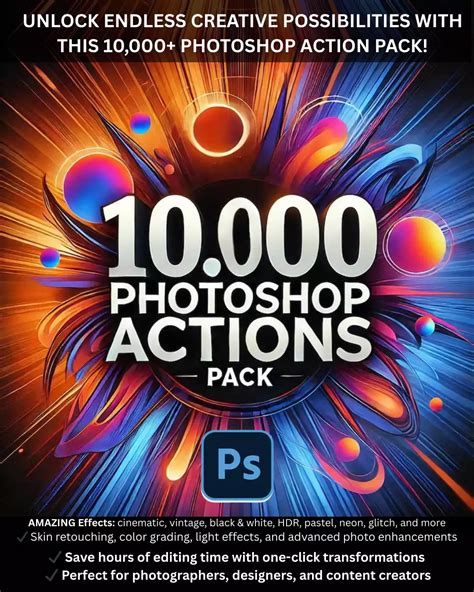 Best 26+ Cinematic Photoshop Actions Pack Psd