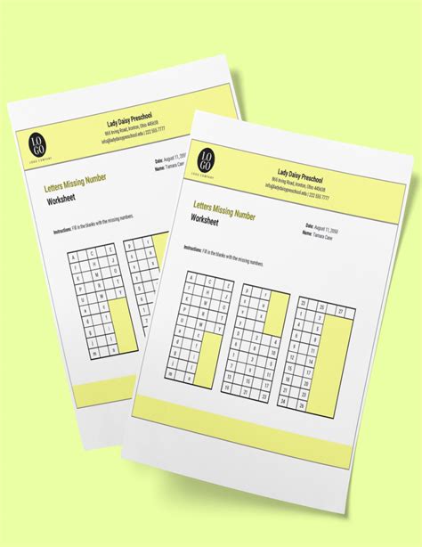 Missing Number Number Line Excel Worksheet 的图像结果