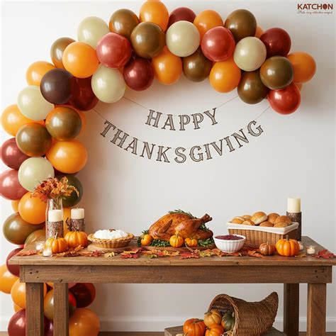 KatchOn, Thanksgiving Balloons Arch Kit - Pack of 60 India | Ubuy
