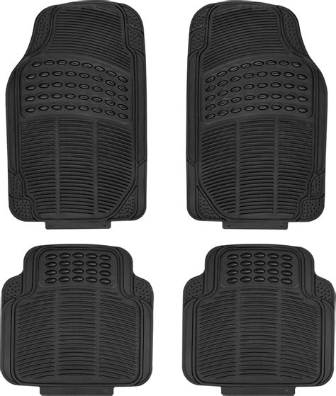 Amazon.com: Sealight Universal Floor Mats for Car: 3 Pieces Rubber ...