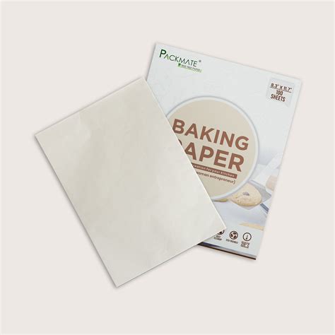 Packmate Baking Paper | 40 GSM | 100 Sheets – Packmate Grreen LLP