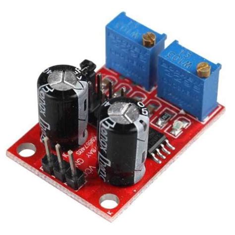 NE555 Adjustable Pulse Frequency Duty Cycle Square Wave Signal Generat ...