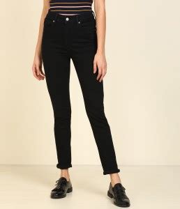LEVI'S 721 Skinny Women Black Jeans - Buy LEVI'S 721 Skinny Women Black ...