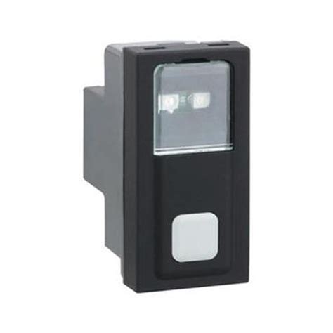 Legrand Myrius Bell indicator 240V 1 module Black | mykit | Buy online ...