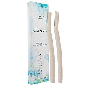 FemiSafe Eco Friendly Face Razor Easy & Safe Painless Hair Removal for ...