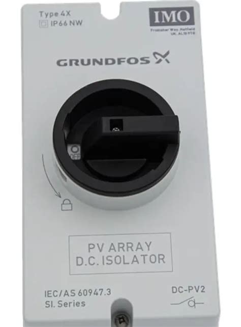 Grundfos IO 50 SQFlex Switch box suitable for Solar Pumps | T4 Pumps ZA