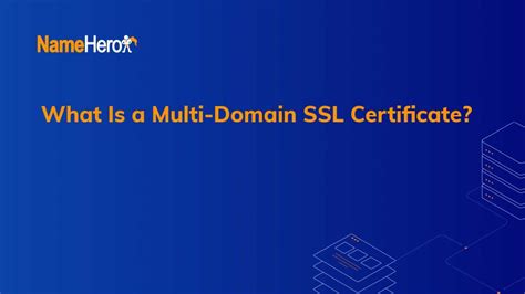 Image result for SSL Multi-Domain
