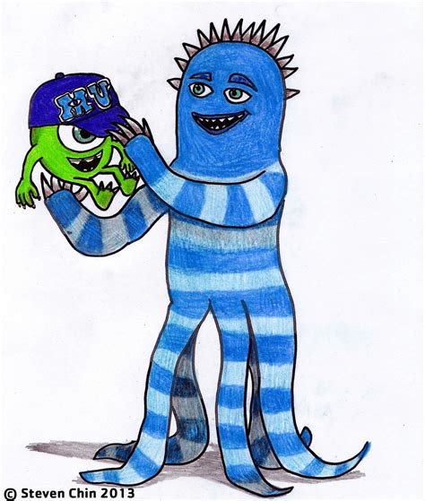 Monster University - Frank McCay and Young Mike by Rocket-Stevo on ...