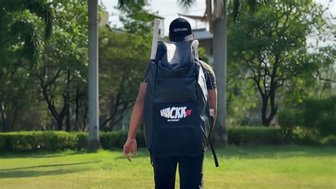 Whackk Lara Cricket Backpack🏏