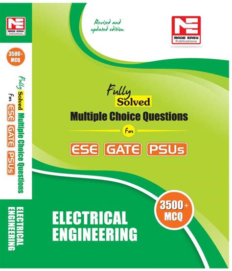 3500 MCQS Electrical Engineering- Practice Book for ESE, Gate & Psus ...