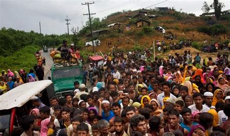 Hindus from Myanmar join Muslim Rohingyas in seeking refuge in ...