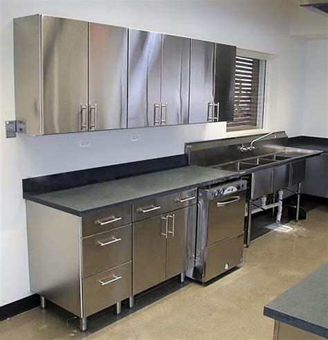 Stainless Steel commercial kitchen cabinets. | SteelKitchen