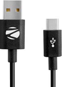 ZEBRONICS USB Type C Cable 2 A 1 m UCC100 - ZEBRONICS : Flipkart.com
