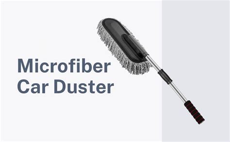 MASHUR FAB Car Cleaning Duster with Extendable Handle | Microfiber ...