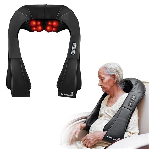 Expertomind Cervical Massager for Neck & Shoulder Pain Relief | Shiatsu ...