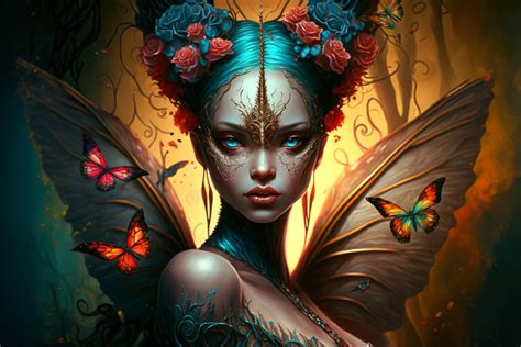 ArtStation - Concept art for The Butterfly Queen