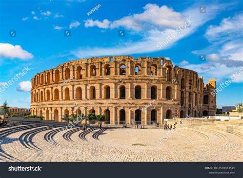 El Jem Mahdia Tunisia Amphitheater Roman Stock Photo 2570533595 | Shutterstock