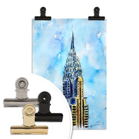 Poster Bleichner - Chrysler Building in NYC | wall-art.com