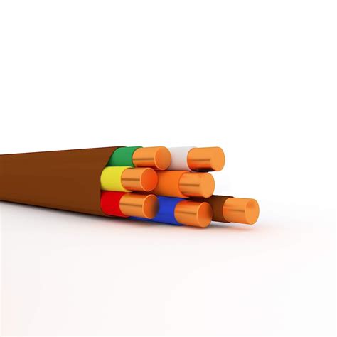 Buy Thermostat Wire 18/7 - Brown - Solid Copper 18 Gauge, 7 Conductor ...