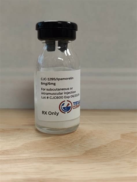 CJC 1295/Ipamorelin 6mg/6mg - Texas Best Compounding