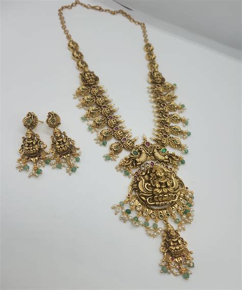 Short Gold replica Nakshi set – My Store