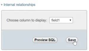 Creating a Table and Foreign Key in phpMyAdmin 的图像结果