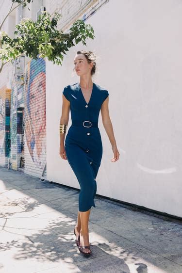 Women's Blue Dresses | ZARA India
