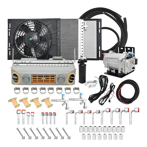 Buy liujialigr Universal Electric Compressor Car A/C 12V/24V Truck Air ...