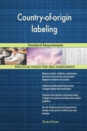 Buy Country-of-origin labeling Standard Requirements Book Online at Low ...