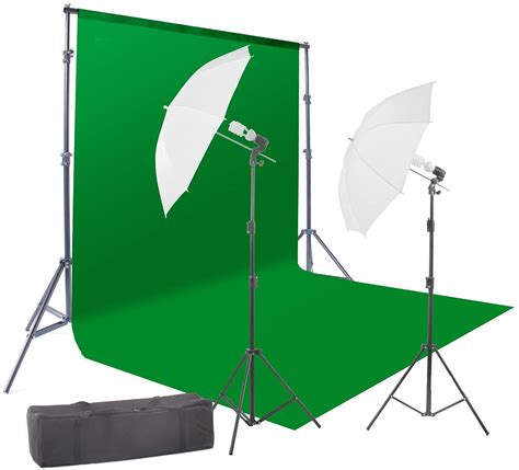 StudioFX 800W Chromakey Green Screen 10ft x 12ft Backdrop Photography ...