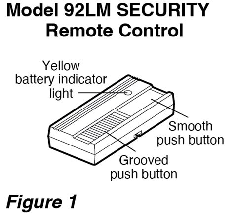 Image result for Lift Master Remote Control Instructions