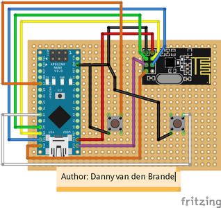 Image result for Wireless Light Switch Arduino with nRF24L01