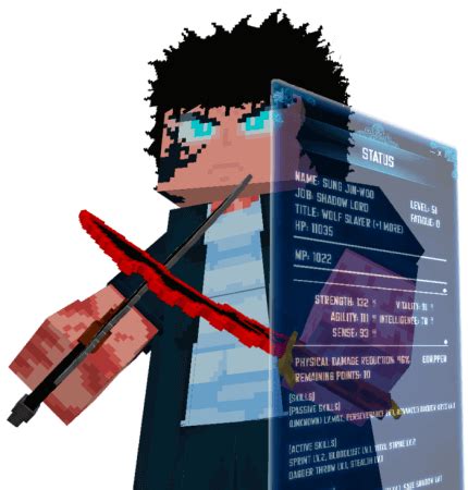 Image result for Solo Leveling Mod Minecraft