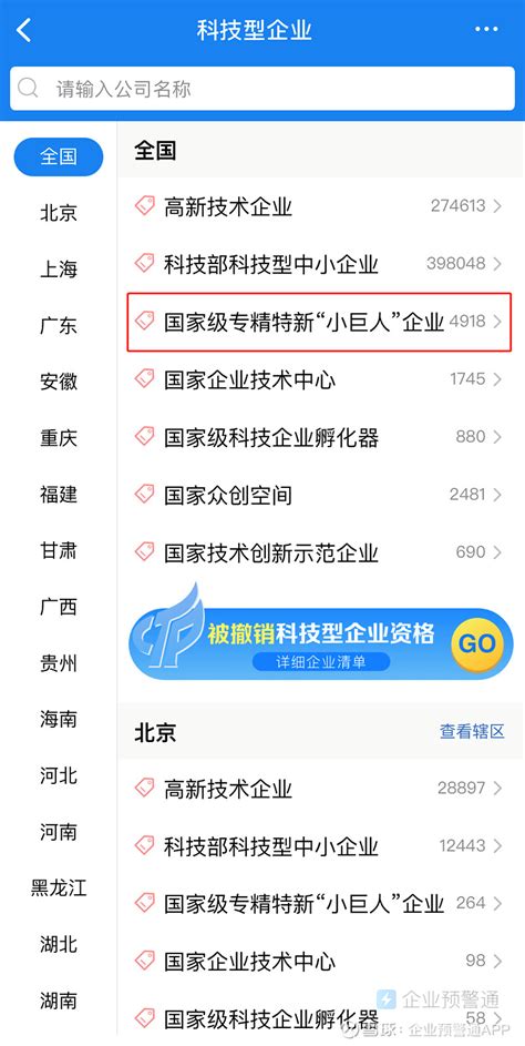 广东省第四批专精特新“小巨人”企业名单公示！-企知道