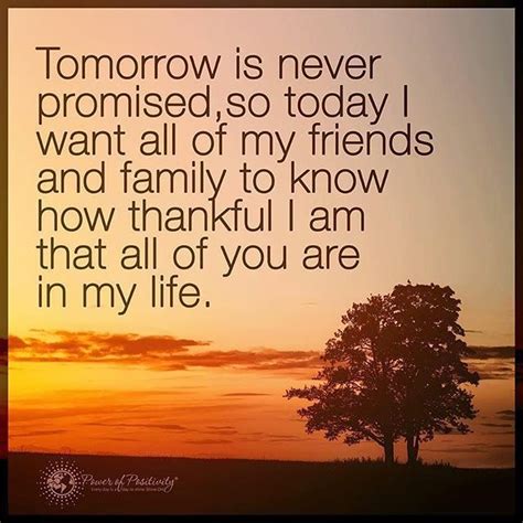 tomorrow isn t promised quotes