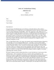Image result for Reflection Letter Example