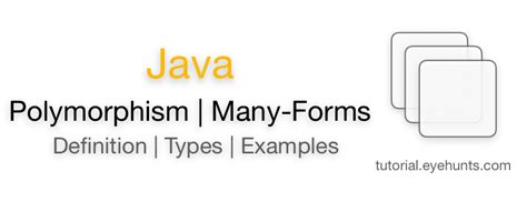 Polymorphism Definition in Java 的图像结果