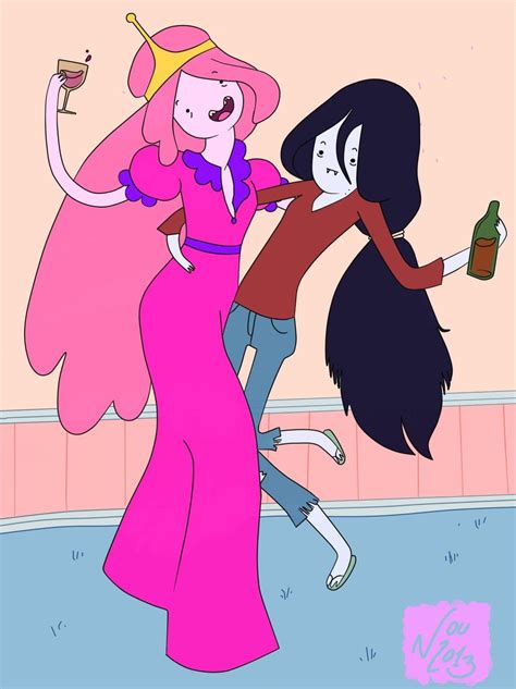 Adventure Time Princess Bubblegum And Marceline Kiss at Ina Peterson blog