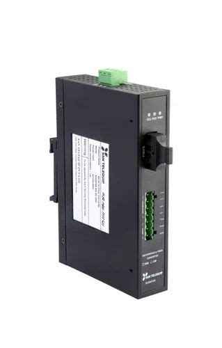 Serial to Fiber Media Converter - SC09FSS AC I, Serial To Fiber Optic ...