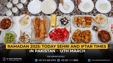 Ramadan 2025: Today Sehri and Iftar Times in Pakistan - 12th March