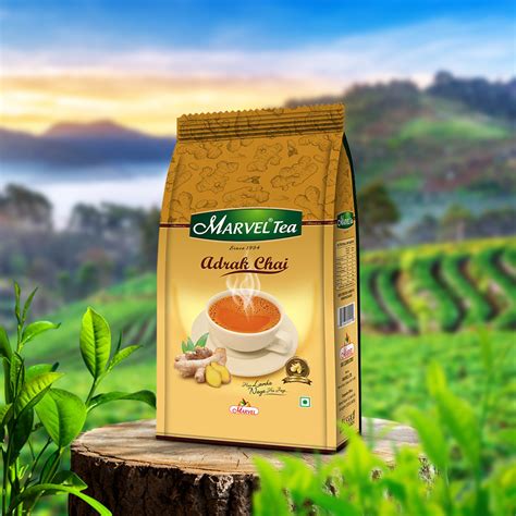 Buy Ginger Tea (Adrak Tea) Online | Strong & Aromatic - Marvel Tea