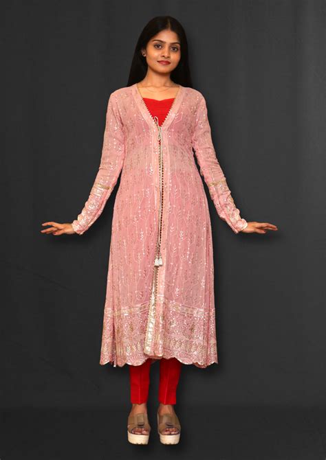 Embroidered Long Jacket – Label Soniya Saanchi