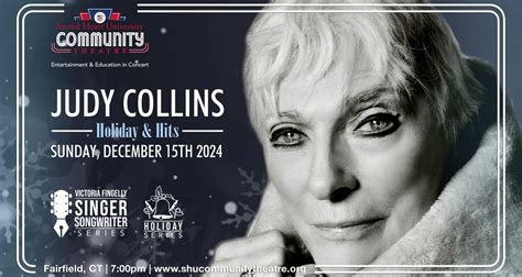 SOLD OUT - Judy Collins - Holiday & Hits Show, 1420 Post Road ...