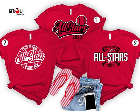 All Star Shirt, Baseball Shirt, All Star Baseball, Baseball, Allstar ...