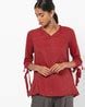 Buy Brick Red Shirts, Tops & Tunic for Women by Global Desi Online ...