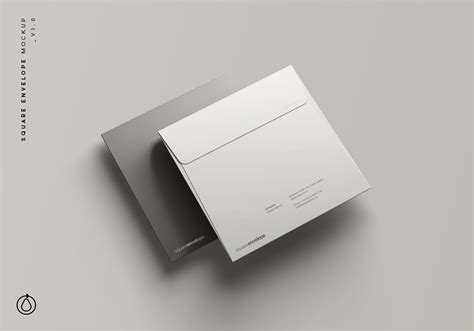 Square Envelope Mockup