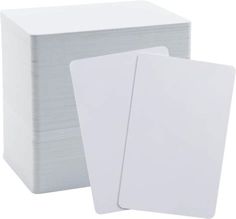VANRA 100 Pack Premium Blank PVC Cards for Photo ID India | Ubuy